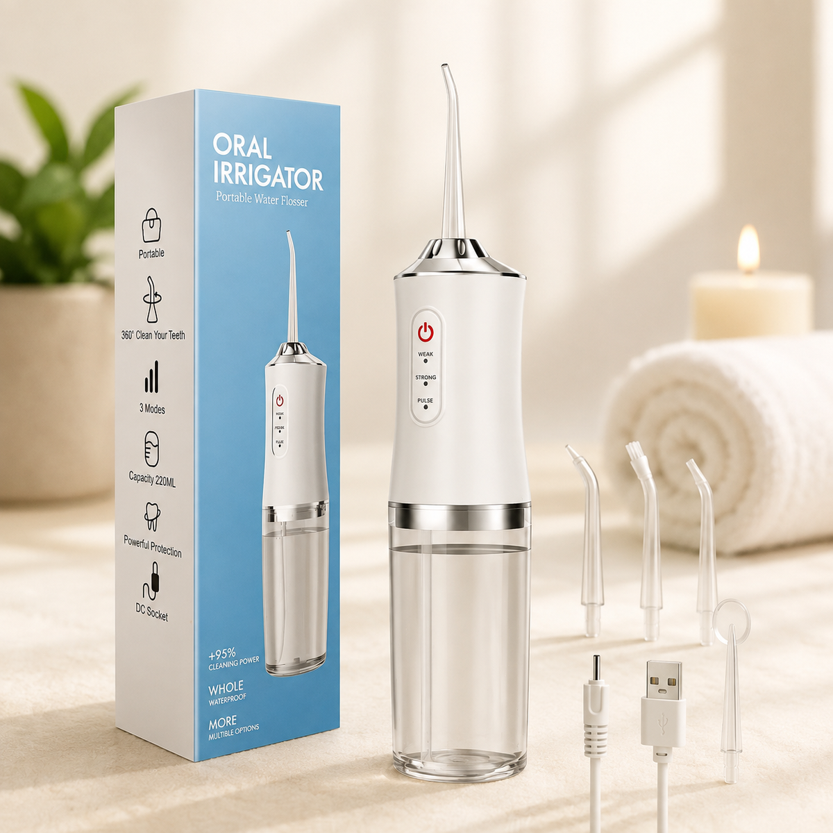 Aqua Smile™ Oral Irrigator