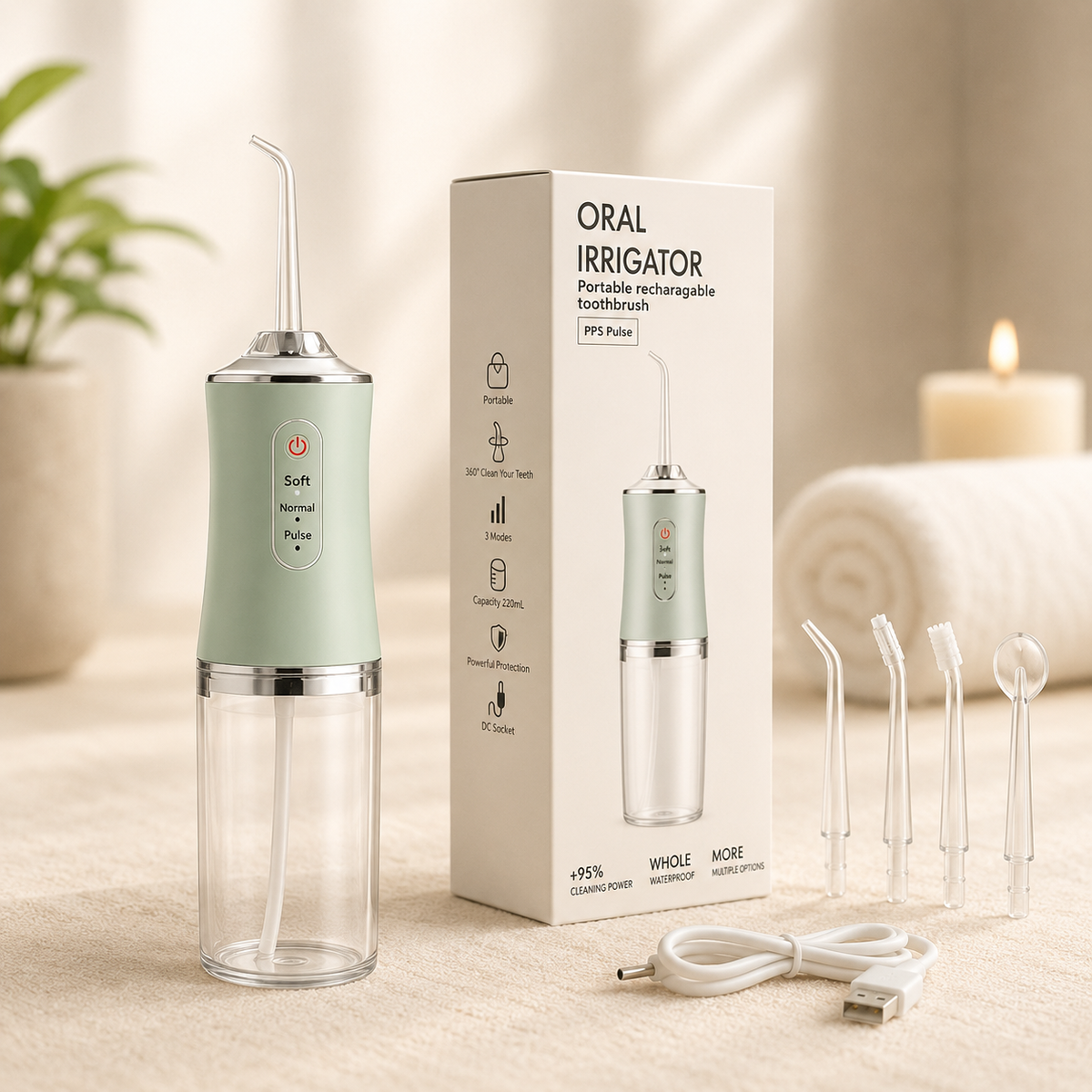Aqua Smile™ Oral Irrigator