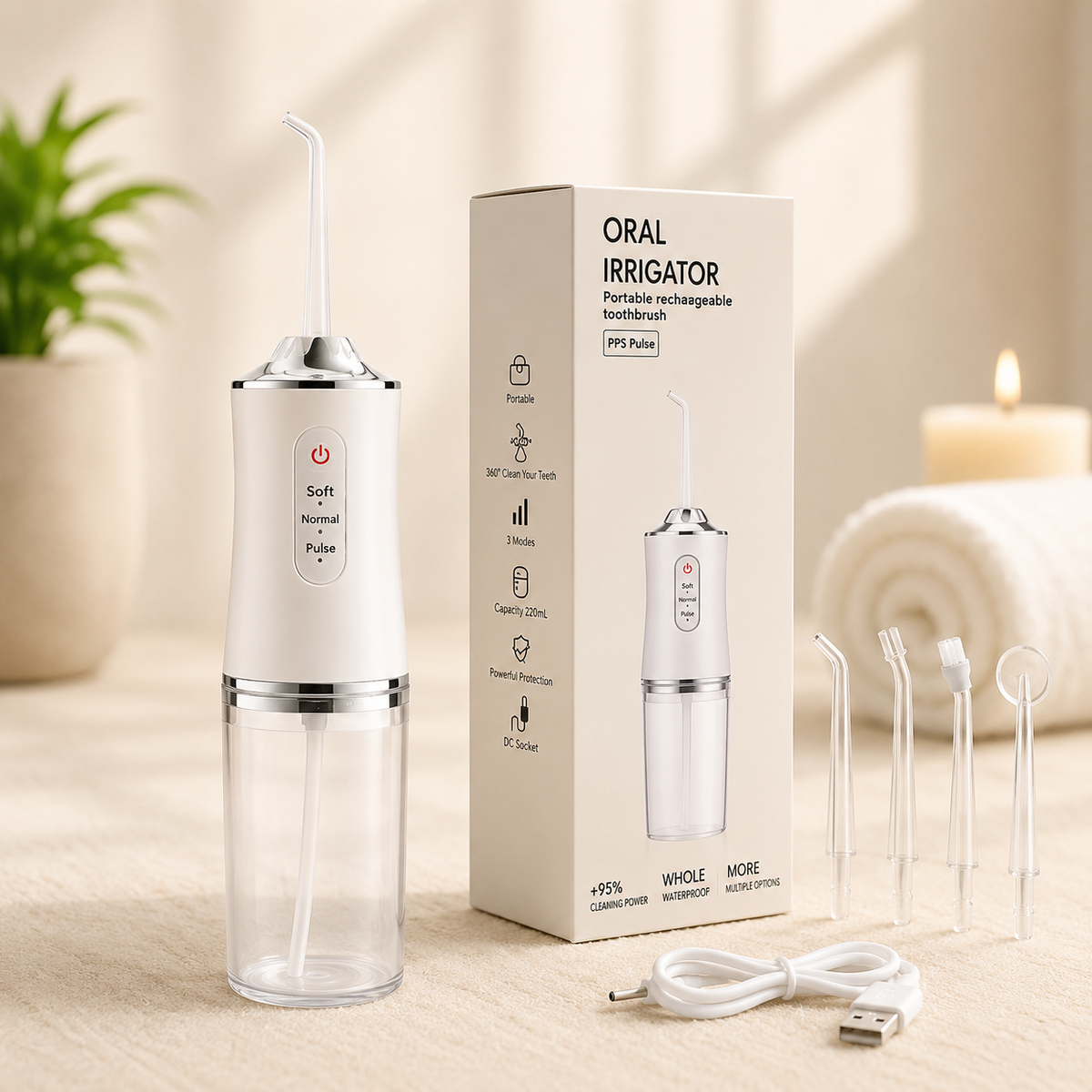 Aqua Smile™ Oral Irrigator