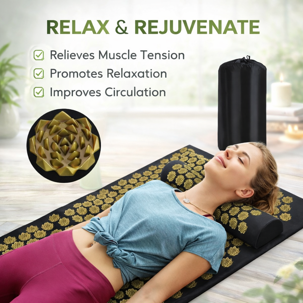 LotusRelief™ Acupressure Mat