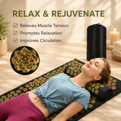LotusRelief™ Acupressure Mat