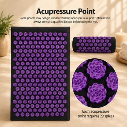 LotusRelief™ Acupressure Mat