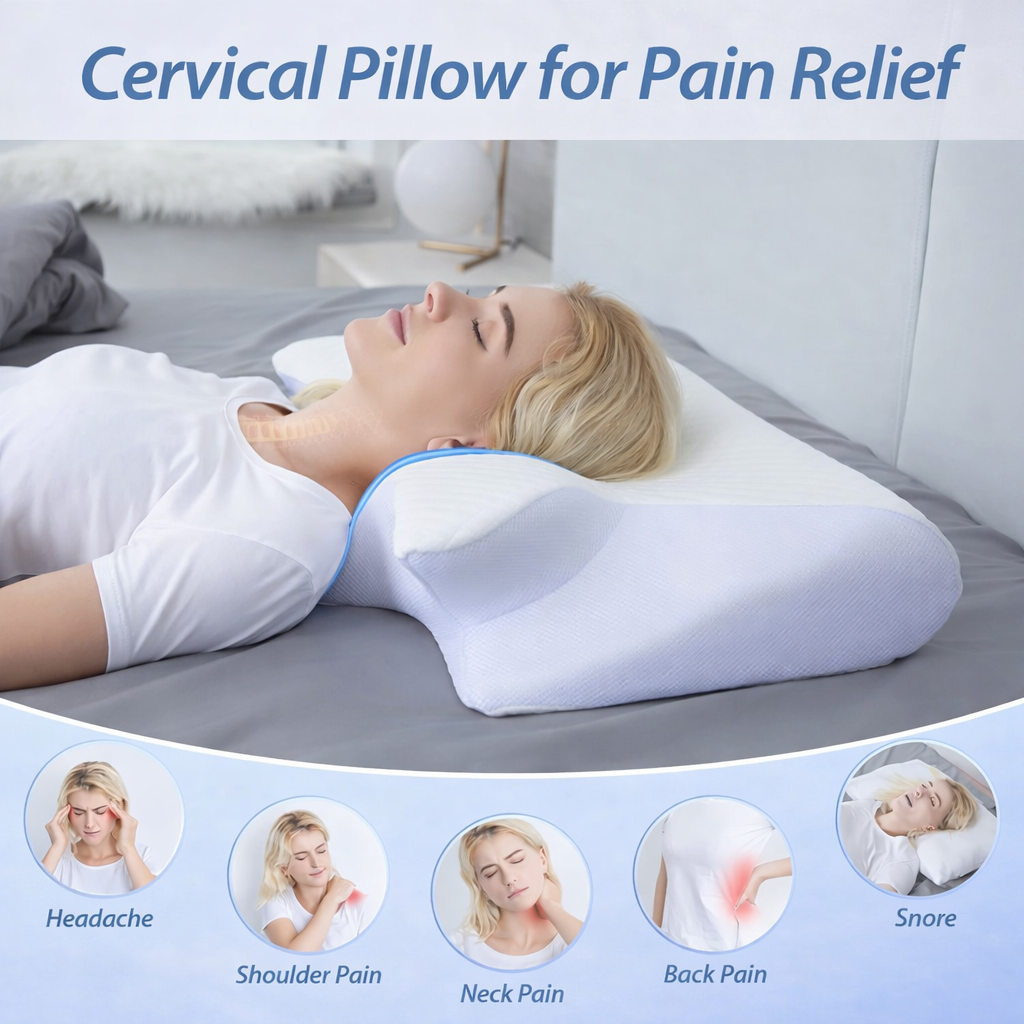 DeepRest™ Comfort Support Pillow