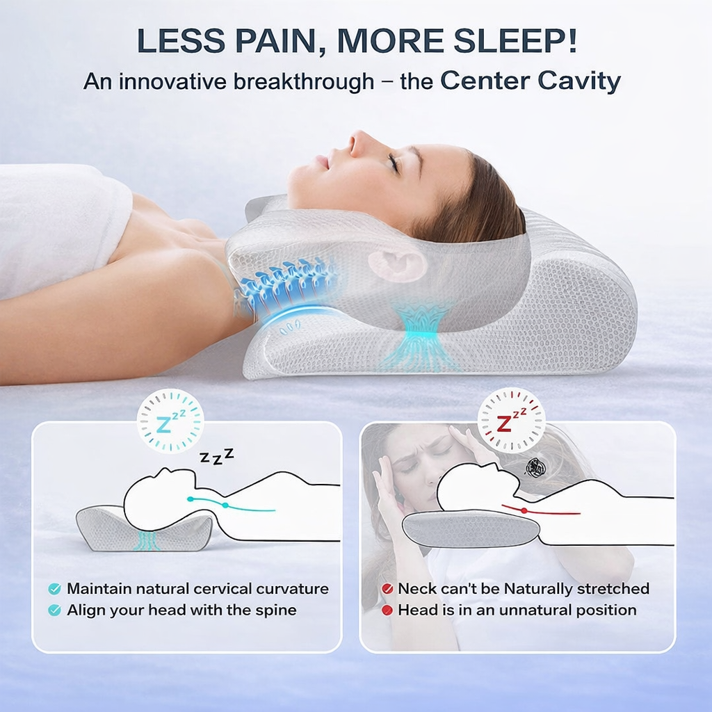 DeepRest™ Comfort Support Pillow